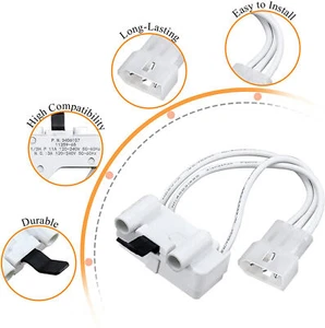 New 3406107 Dryer Door Switch Replacement Exact Fit for Whirlpool Kenmore Dryers - Picture 1 of 12