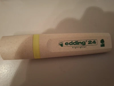 10er Set Edding 24 EcoLine Textmarker Highlighter nachfüllbar Neu ,Gelb. - Bild 1 von 4