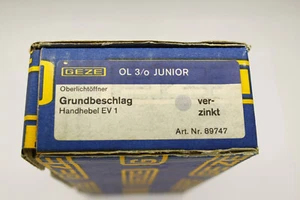 GEZE OL 3/o Junior Oberlichtöffner Grundbeschlag OL30 Handhebel in OVP Art 89747 - Bild 1 von 9