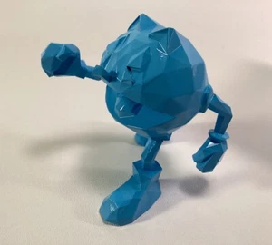 Bandai Namco PAC-MAN X Orlinski Official Sculpture Resin Statue 10cm Blue - Picture 1 of 7