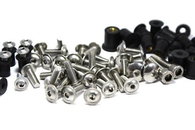 Stainless Steel Fairing Bolts Screw Kit For Triumph Daytona 600 650 675 675R 900 - Image 1 of 4