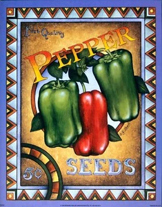(11 x 14) Art Print FR0244 Lillian Peppers - Picture 1 of 1