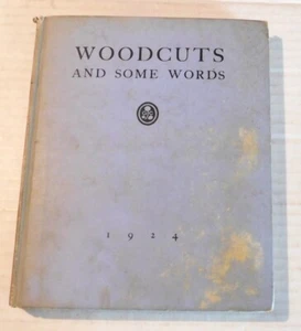 WOODCUTS AND SOME WORDS by Edward Gordon Craig, Intro by Campbell Dodgson - 1924 - Picture 1 of 7