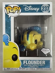 Flounder (Diamond/Glitter) 237 ~ Disney: The Little Mermaid ~ Funko Pop Vinyl - Picture 1 of 6