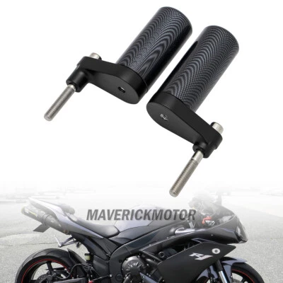 Para Yamaha Yzf-r1 YZF R1 2007-2008 Delrin Marco Deslizadores Protectores contra Choques Sin Corte Foto 1 de 4