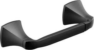Soporte de papel higiénico pivotante Moen YB5108BL Voss en acabado negro mate - Imagen 1 de 1