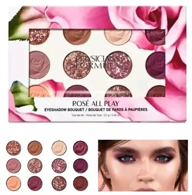 Physicians Formula Rose All Play EyeShadow Bouquet Palette Pink Brown Plum 12pan - Image 1 of 4