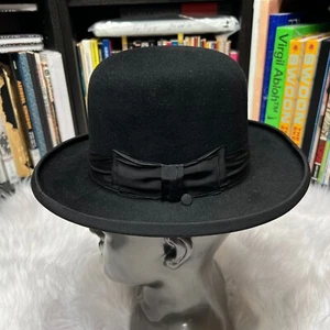 SOMBRERO CASTOR TORINO JASÍDICO PLATCHIGE GORRA JUDÍA FEDORA TALLA 53/238 HOICHE - Imagen 1 de 7
