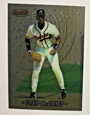 Fred McGriff 1997 Bowman's Best #94 MLB Baseball Insert Card Braves HOF - Image 1 of 2