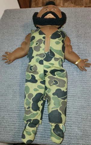 Mr. T  A Team Cabbage Patch Plush Doll Feat: Bling, Great Detail Hand Made 1980 Cover