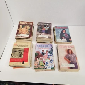 Vintage 1970s-1980s The Workbasket Sewing & Crafts Magazine Lot of 75+ - Picture 1 of 11