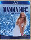  Mama Mia! The Movie Blu-ray with Slipcover, Music by ABBA, PG-13 Free S&H 
