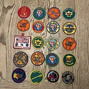 20 Vintage BSA Boy Scouts Order Of The Arrow Patches (#15) - Picture 1 of 8