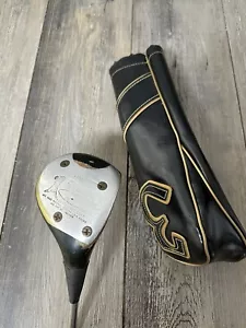 Karsten Ping Eye 2 Black Dot Driver #3 Wood Steel Shaft RH Ping Eye2 Vintage - Picture 1 of 6