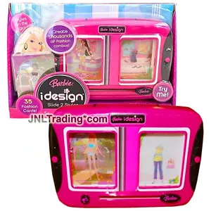 Year 2007 Barbie idesign Slide 2 Style with 25 Fashion, 5 Model & 5 Background - Picture 1 of 1