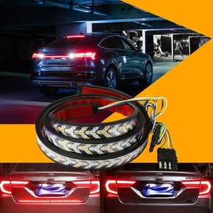60" Truck Inch LED Tailgate Light Bar Brake Reverse Turn Signal Stop Tail Strip - Picture 1 of 11