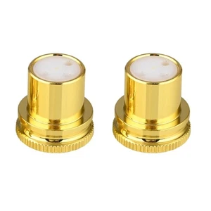 2PCS Shielded Connectors Covers Noise Stopper Caps Set for XLR Interfaces Caps - Picture 1 of 8