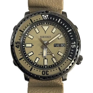 Auth SEIKO PROSPEX 4R36-08X0 050269 Beige Men's Wrist Watch - Picture 1 of 5