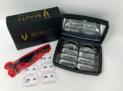U BEAUTY Black Magnetic Eyelashes (2 Pairs In Box) - Image 1 of 2