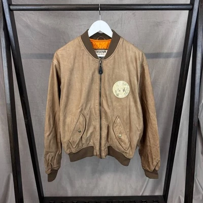 Charles Chevignon Rare Vintage Flying Cuir Leather Bomber Jacket Size XL - Image 1 of 4