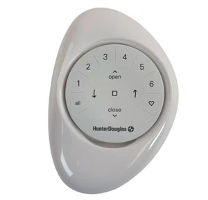 Hunter Douglas Powerview Generation 3 White Remote with White Pebble - Picture 1 of 6