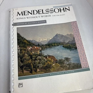 Mendelssohn - Canciones sin palabras para piano - Editado por Maurice Hinson 1993 - Imagen 1 de 4