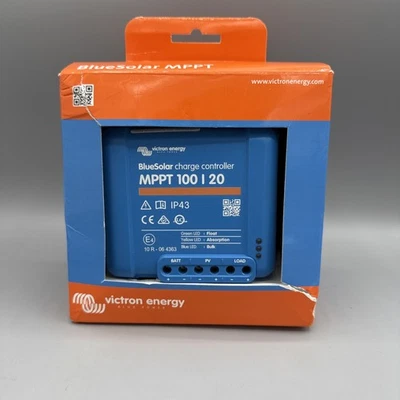 Controlador Victron Energy Bluesolar MPPT 100V 20 Amp 48 Voltios SCC110020170R Foto 1 de 2
