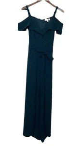 Shelby & Palmer schulterfreier Damenpullover 8 Medium Juwelenblau Einteiler - Bild 1 von 8