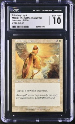 2000 Invasion Magic The Gathering Blinding Light CGC 10 9/350 - Image 1 of 2