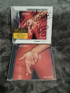 Signed LOVERBOY - 'Get Lucky (25th Anniversary Edition)' CD (2006) by BAND - Picture 1 of 4
