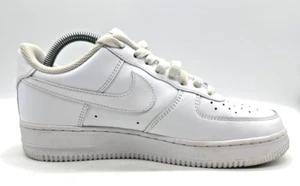 Nike Air Force 1 '07 Low, (CW2288-111), Triple White, Men's Size 7.5 - Picture 1 of 6