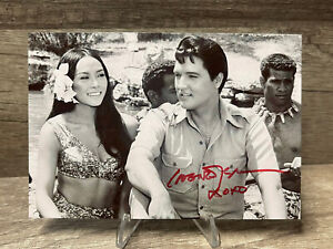 Irene Tsu Paradise Hawaiian Style Elvis Presley Hand Signed 4x6 Photo TC46-870