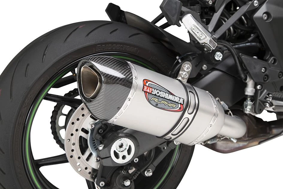 Yoshimura Exhaust Alpha Stainlesss Slip On Ninja 1000SX 2020 - 2024 - Image 1 of 4