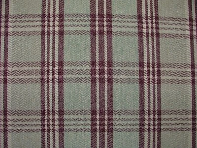 Blair Mulberry Wolle Effekt Dick Tartan Polster Kissen Vorhangstoff - Bild 1 von 4