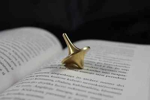 Inception Brass Spinning Top Fidget Inception Totem Gyroscope spin top - Picture 1 of 9