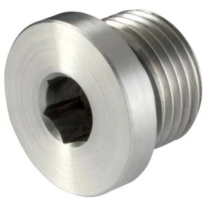 BSPP Blanking Plugs, Threaded, 316 Stainless Steel DIN 2353 Tube Fittings - Picture 1 of 1