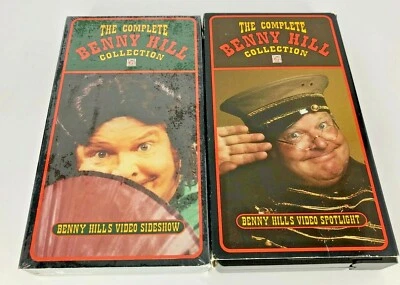 The Complete Benny Hill Collection Time Life x 2 VHS Tapes - Image 1 of 4
