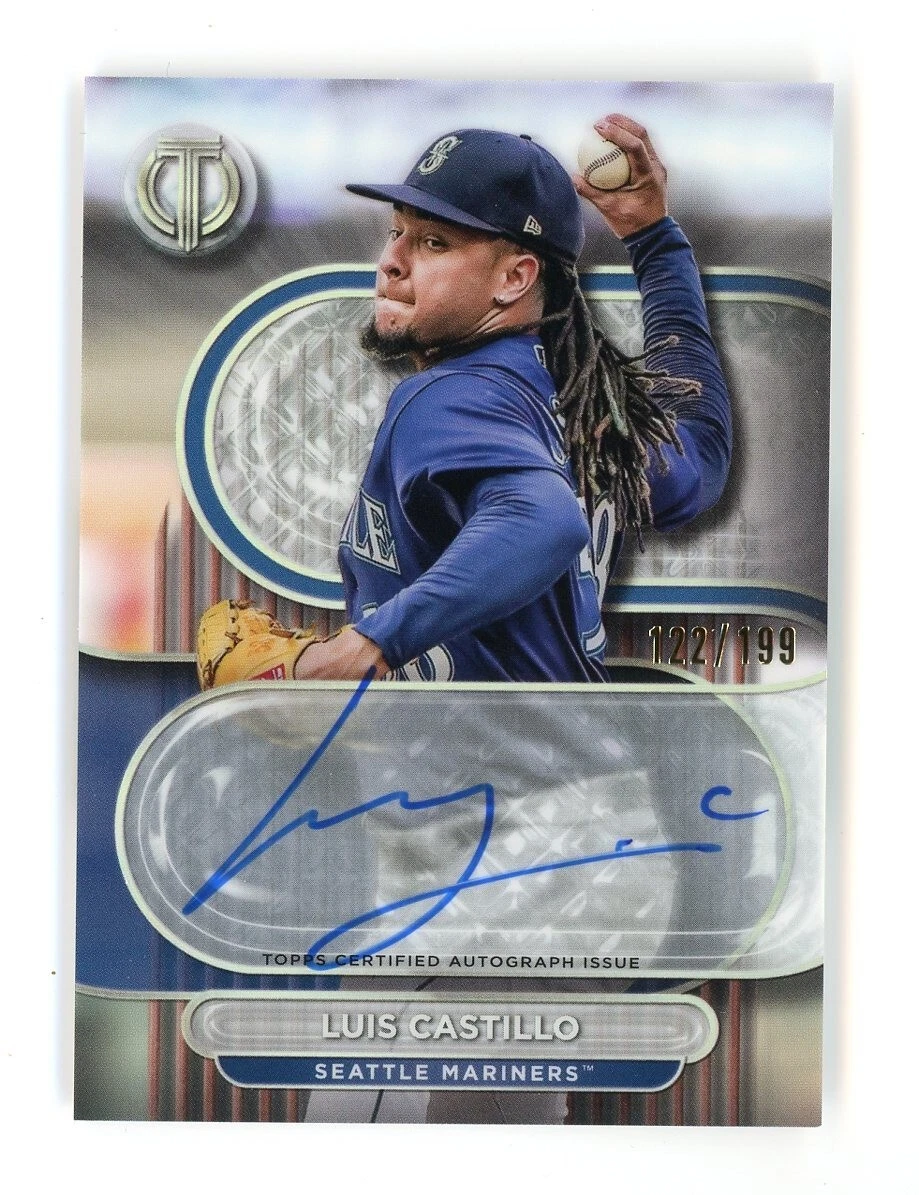 2024 Topps Tribute #TA-LC Luis Castillo Tribute Autographs On Card Auto /199
