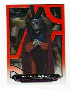 STAR WARS GALACTIC FILES ORANGE PARALLEL TPM-14 NUTE GUNRAY - Picture 1 of 1
