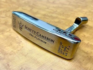 SCOTTY CAMERON PRO PLATINUM NEWPORT MIL SPEC 350G Putter Head Only From Japan - Picture 1 of 3