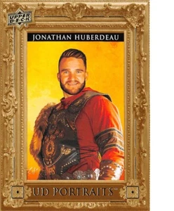 2023-24 Upper Deck UD Portraits #P23 Jonathan Huberdeau  **  Calgary Flames  ** - Picture 1 of 2