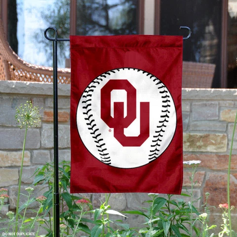 OU Sooners Baseball Garden Flag Yard Banner Cover
