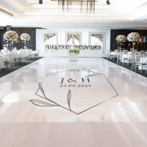 Wedding Dance Floor Decal Wall Sticker - (D2) - Bild 1 von 7