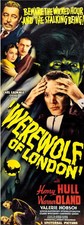 Werewolf Of London 1935 Vintage Horror Movie Poster Canvas Giclee 17x39 in.