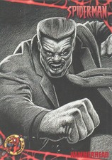 1997 Spider-Man Ultra Trading Cards Red Foil #4 Hammerhead