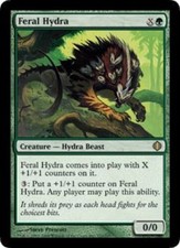 Feral Hydra ~ Near Mint Shards of Alara MTG Magic UltimateMTG Green Card