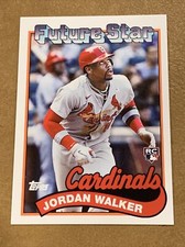 Jordan Walker 2023 Topps Throwback Thursday “1989 Future Star” #101 RC (QTY)
