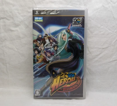 Neo Geo Heroes Ultimate Shooting PlayStation Portable PSP Import Us shipper - Image 1 of 4