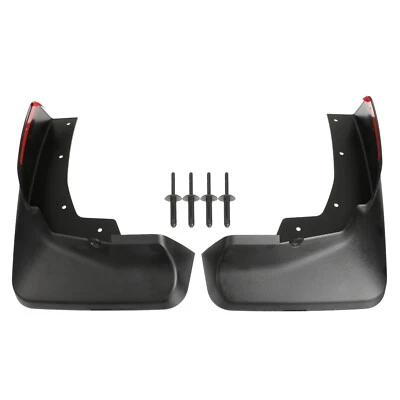 19-25 RAM 2500 3500 MOLDED FRONT SPLASH GUARDS MUD FLAPS OEM NEW MOPAR 82215488A - Image 1 of 4