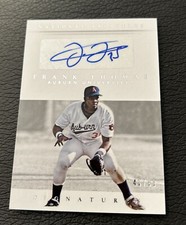2015 Panini National Treasures Signatures Frank Thomas Auto /99 AUBURN